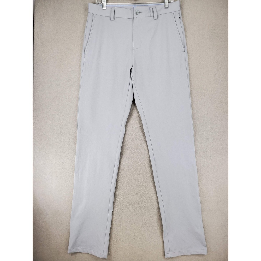 Southern Tide Jack Performance Pant Mens 32x34 Gray Golf Chino Stretch